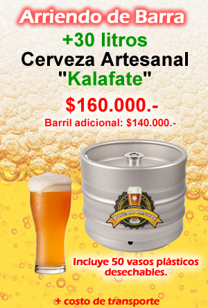 barra de cerveza